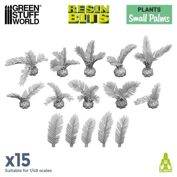 3D-gedrucktes Set – Kleine Palmen 12761