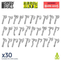 3D-gedrucktes Set – Handäxte 30x 12792