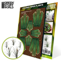 Papieren Planten - Colored Paper Plants - Reeds 12839