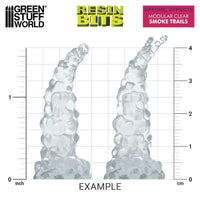 3D-gedrucktes Set – Modulare, transparente Rauchspuren für Sprungmodule 12932