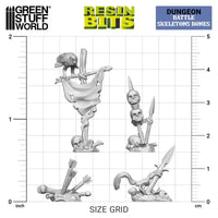3D-gedrucktes Set – Battle Skeleton Bones 1:48 12933