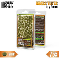 Grasbüschel - 12 mm selbstklebend - 75 Stück - Hellgrün 12943