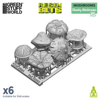 3D-gedrucktes Set – Chunky Mushrooms XL 12963