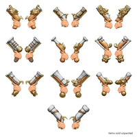 3D-gedrucktes Set – Zwergenpistolen 20x 12972