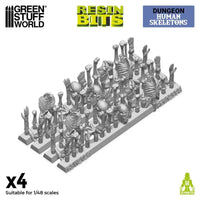 3D-gedrucktes Set – Menschliche Skelette 1:48 12998