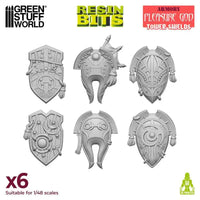 3D printed set - Pleasure God Tower Shields 6x 13188