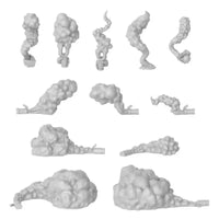 3D printed set - Smoke and Stun Grenades 13207