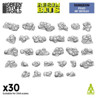 3D-gedrucktes Set – Piles of Skulls 1:48 13298