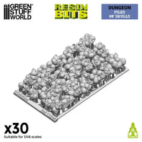 3D-gedrucktes Set – Piles of Skulls 1:48 13298