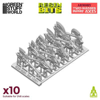 3D-gedrucktes Set – Zweihändige Zwergenäxte 13301