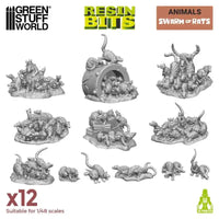 3D-gedrucktes Set – Rattenschwarm 13306
