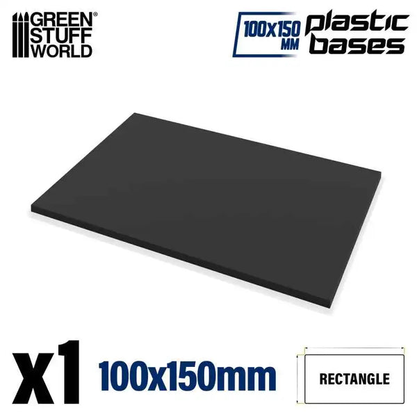Rechteckiger Sockelrohling 100x150mm Sockel 1 Stück 13342