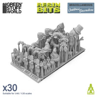 Green Stuff World Christmas Decorations set 1:48-1:35 13595