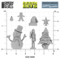 Green Stuff World Christmas Decorations set 1:48-1:35 13595