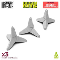 3D-gedrucktes Set – Trident Panzerabwehrhindernis 13599