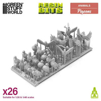 3D printed set - Pigeons 13642