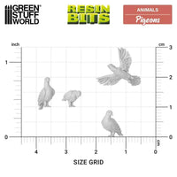 3D printed set - Pigeons 13642