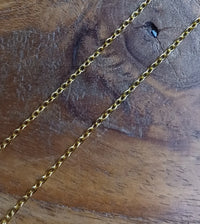 Gliederkette Gold (Look) 1,5 mm 5 m