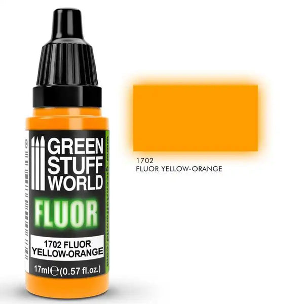 Fluoreszierende Farbe GELB-ORANGE 1702