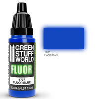 Fluoreszierende Farbe BLAU 1707