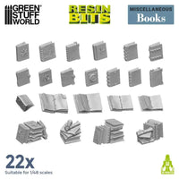 3D-gedrucktes Set – Resin Books 2012