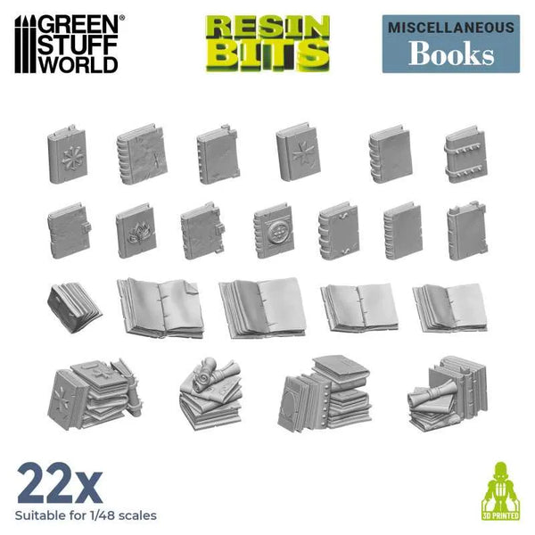 3D-gedrucktes Set – Resin Books 2012