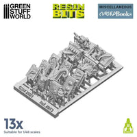 Resin Cursed Books 13x - Cursed Books 2013