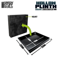 Green Stuff World Hollow squared display 20x20 cm Black 2016