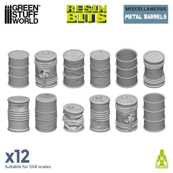 12x Harzfässer - Vaten 2048a