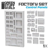 Factory set Control Panels - Silicone Molds 2092