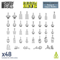 Green Stuff World Potion and Liquor Bottles 2201