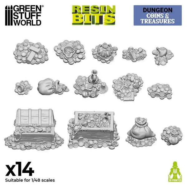 3D-gedrucktes Set – Schatzstücke 2305