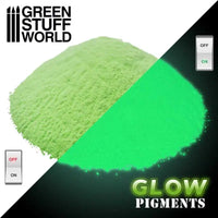 Glow in the Dark Pigments - SOUL GREEN 2408