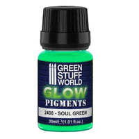 Glow in the Dark Pigments - SOUL GREEN 2408