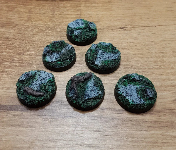 25-mm-Rundbases für Felsen, 6 Stück, Star Wars