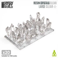 CLEAR Resin Crystals - Large 2540