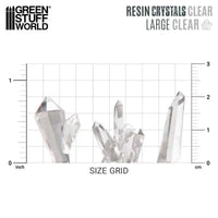 CLEAR Resin Crystals - Large 2540