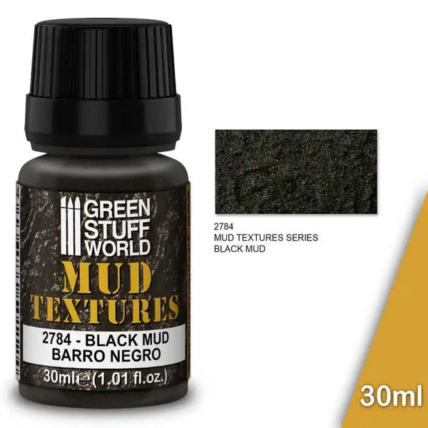 Mud Textures - BLACK MUD 30ml 2784