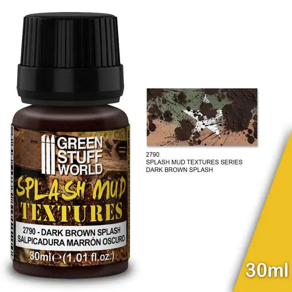 Splash Mud Textures - Dunkelbraun 30ml 2790