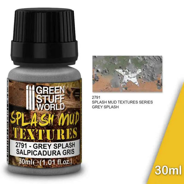 Splash Mud Textures - GRAU 30ml 2791