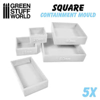 5x Containment Moulds for Bases - Square 2141