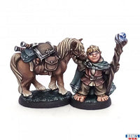 Dobbin & Boulder Halfling and Pony 30199