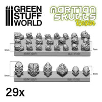 ALIEN Schädel 29x Harz Set 3102