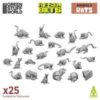 3D-gedrucktes Set – Kleine Ratten 3508