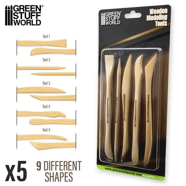 Holzmodellbauwerkzeuge 5x 4788