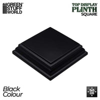 Square Wood display bases 5x5 cm - Black 4988