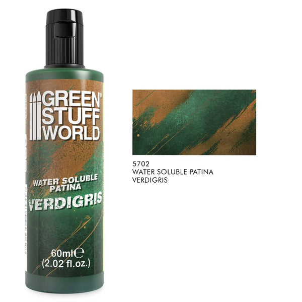 Green Stuff World Water soluble patina VERDIGRIS 60ml 5702