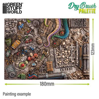 Trockenpinsel-Texturpalette 6299