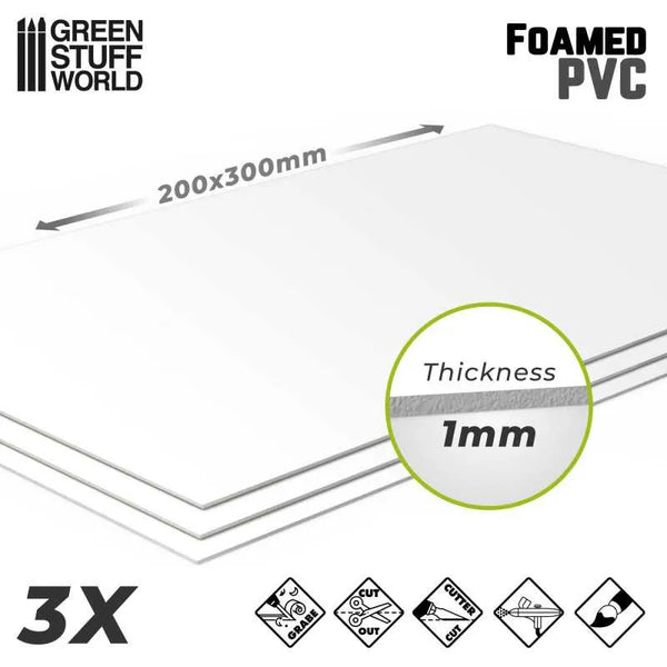 Geschäumtes PVC 1 mm 9305