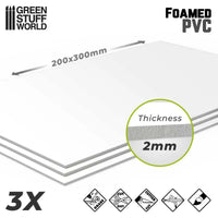 Geschäumtes PVC 2 mm 9306